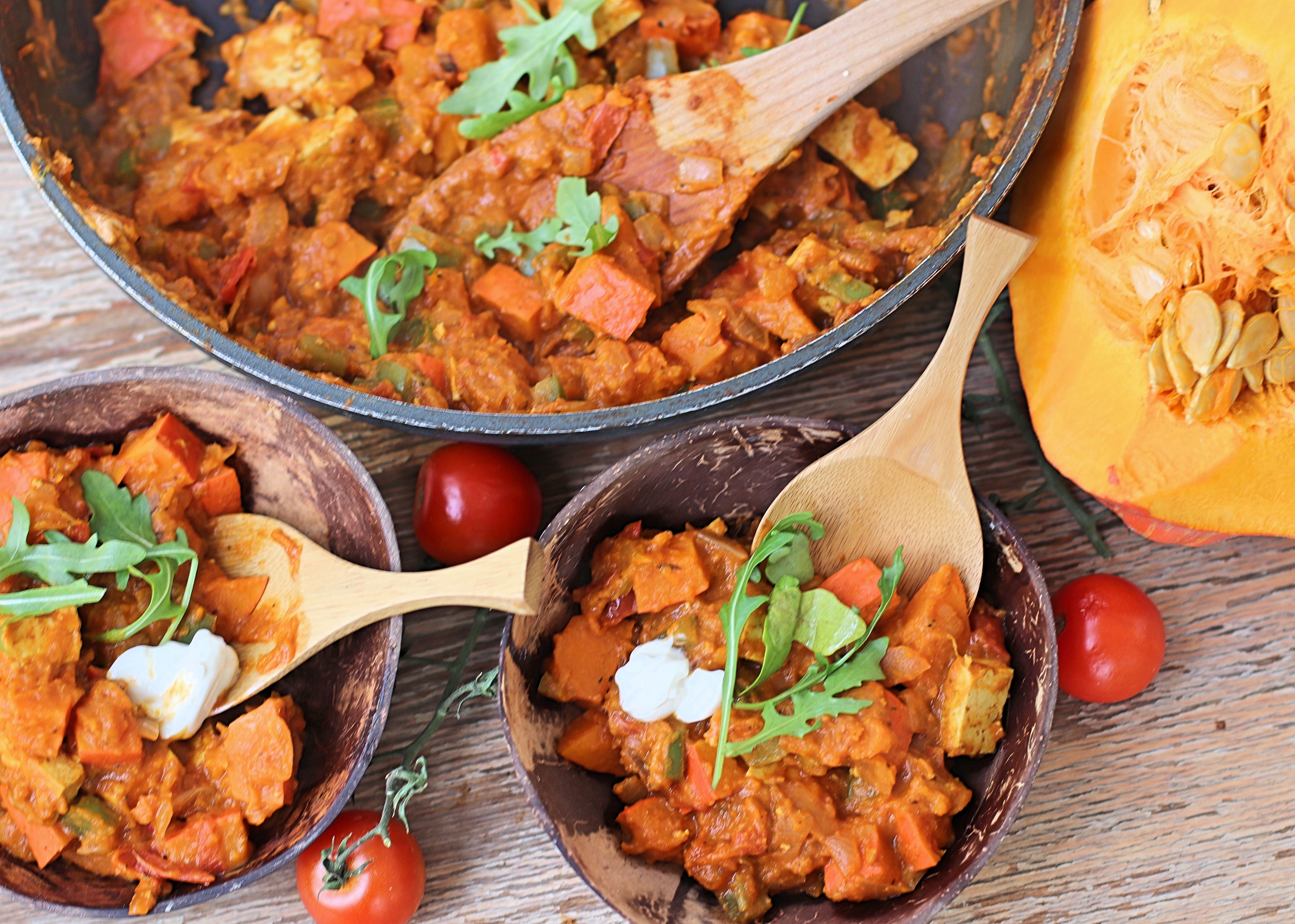 Vegan Pumpkin Goulash